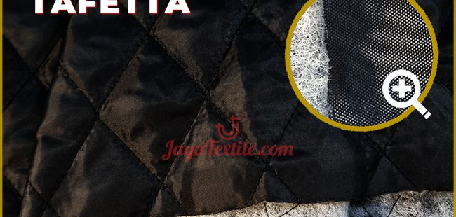 Quilting Tafetta Padding Hitam 2oz