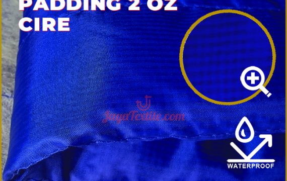 Quilting Padding Garis Bahan CIre