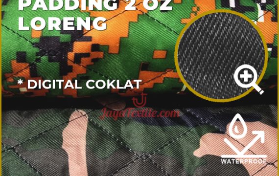 Quilting Motif Loreng Padding 2oz