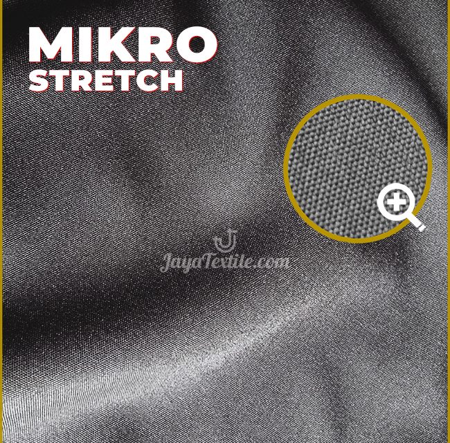 Bahan Jaket, Bahan Celana Cargo, Bahan Olahraga Mikro Stretch