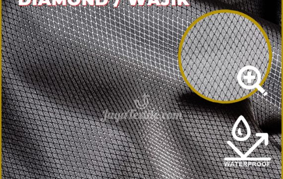 Bahan Jaket Motif Diamond/ Wajik